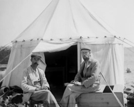 foto Bernard Grenfell and Arthur Hunt 1897 (The Egypt Exploration Society)