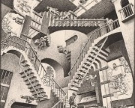 foto M.C Escher_ relativity
